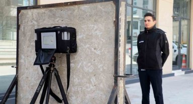 Terörle mücadelede kullanılan "Duvar Arkası Radar" itfaiyenin de envanterinde