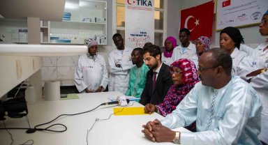 TİKA Çad'da 'biyokimya laboratuvarı' kurulmasına destek verdi