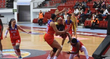 TKBL: Melikgazi Kayseri Basketbol:75 - BOTAŞ: 80