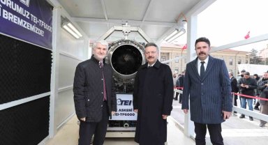 Vali Aksoy ve Prof. Dr. Mahmut Faruk Akşit milli motorları inceledi