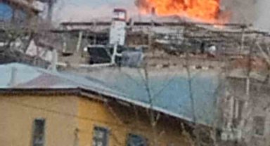 Yahyalı'da müstakil evde doğalgaz patladı