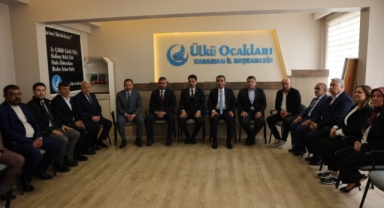 Karaman Ülkü Ocaklarında Bayramlaşma Sevinci