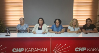 CHP Karaman Kadın Kollarından Açıklama
