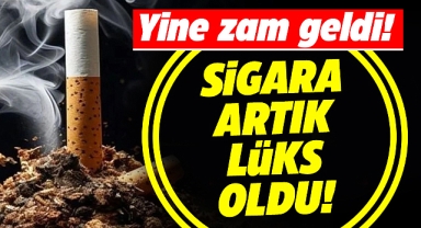 Bir sigara grubuna daha zam geldi!