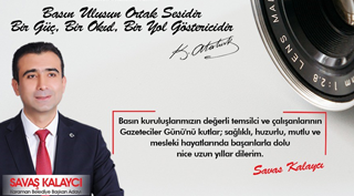 “BASIN BAŞLI BAŞINA BİR KUVVET, BİR OKUL VE BİR REHBERDİR”