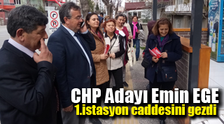 1. İSTASYON CADDESİNİ GEZDİLER