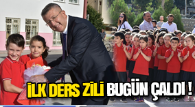 2019-2020 Eğitim ve Öğretim Yılının İlk Ders Zili Çaldı