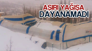 AŞIRI YAĞIŞA DAYANAMADI