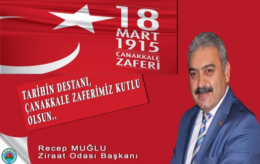 BAŞKAN MUĞLU 18 MART DİRİLİŞ VE YÜKSELİŞ ABİDESİDİR