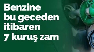 Benzinde iki büyük indirimin ardından zam