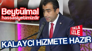 BEYTÜLMAL HASSASİYETİMİZDİR