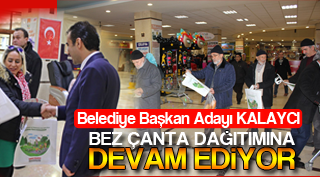 BEZ ÇANTA DAĞITIMI DEVAM EDİYOR