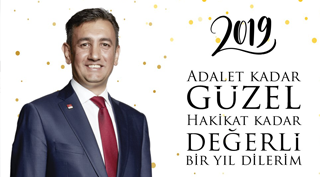 CHP'Lİ VEKİLDEN YENİ YIL MESAJI