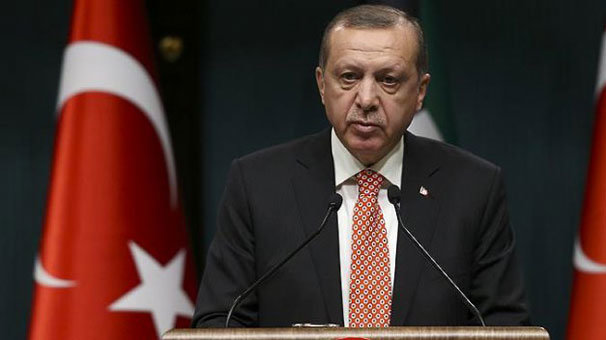 Cumhurbaşkanı Erdoğan'dan şehit ailesine başsağlığı telgrafı
