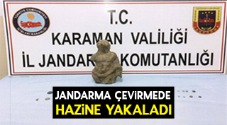 DEFİNECİLER ÇEVİRMEYE YAKALANDI