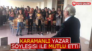 DOLU DOLU SÖYLEŞİ VE İMZA GÜNÜ