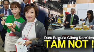 Duru Bulgur’a Güney Kore’den tam not