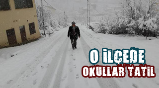EĞİTİME KAR ENGELİ