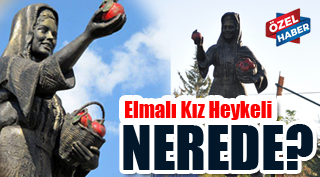 ELMALI KIZ HEYKELİ NEREDE?