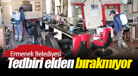 ERMENEK BELEDİYESİ TEDBİRİ ELDEN BIRAKMIYOR
