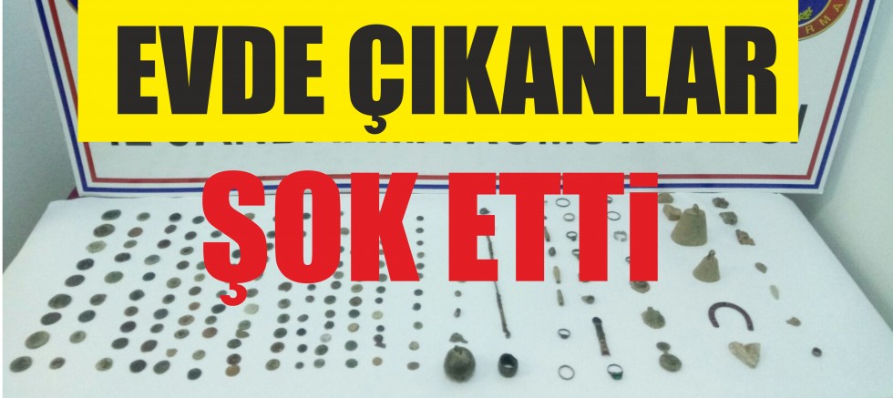 EVDE ÇIKANLAR ŞOK ETTİ