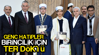 Genç Hatipler Birincilik İçin Ter Döktü