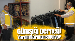Günışığı Derneği Yardımlarınızı Bekliyor