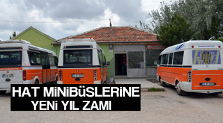 HAT MİNİBÜSLERİNE YENİ YIL ZAMI