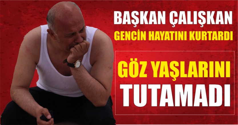 Havuzda boğulan genci Belediye Başkanı kurtardı
