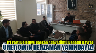 İYİ PARTİ, SÜT ÜRETİCİLERİNİN SORUNLARINI DİNLEDİ
