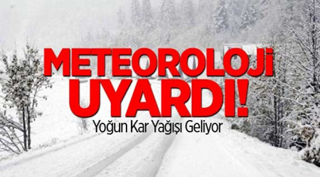 KAR YAĞIŞI GELİYOR!