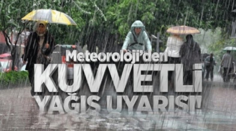 Karaman’a sağanak yağış ve don uyarısı