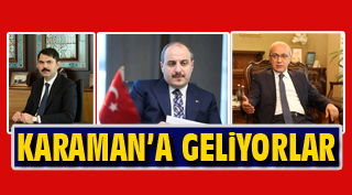 Karaman'da ki kura çekilişi için geliyorlar