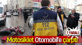 Karaman'da trafik kazası: 1 yaralı