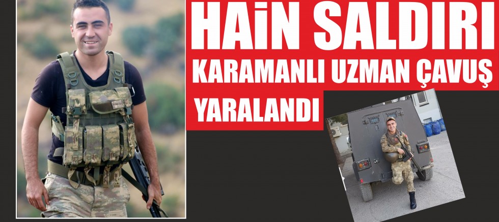 KARAMANLI ASKER YARALANDI