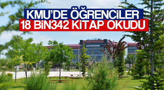 KMÜ'DE 21 BİN 200 KİTAP ÖDÜNÇ ALINDI