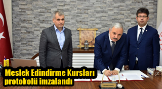 Kurumlar Arası İş Birliği Protokolü İmzalandı