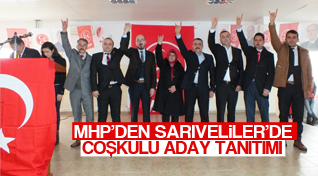 MHP’den Sarıveliler’de coşkulu aday tanıtımı