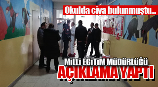 MİLLİ EĞİTİM MÜDÜRLÜĞÜNDEN AÇIKLAMA!