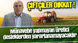 Münavebe Şartı Dikkate Alınmalı