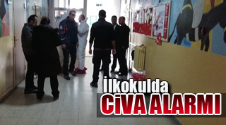 OKULDA CİVA ALARMI