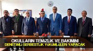 Okulların Temizlik ve Bakımı İçin Kollar Sıvandı