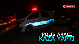 OLAYA GİDERKEN KAZA YAPTILAR