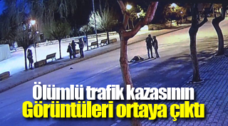 Ölümlü trafik kazasının görüntüleri ortaya çıktı