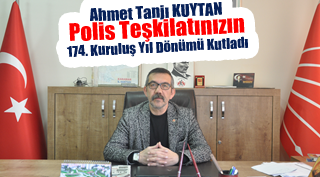 Polis Teşkilatımızın 174. Kuruluş Yıl Dönümü Kutlu Olsun