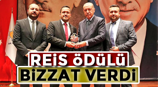 REİS'DEN KARAMAN'A ÖDÜL GELDİ