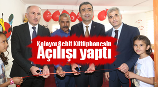 ŞEHİTLERİMİZ ADINI TAŞIYAN KÜTÜPHANE AÇILDI