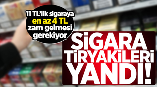 Sigara tiryakileri yandı!