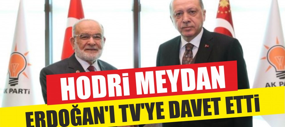 TEMEL KARAMOLLAOĞLU ERDOĞAN’I TV’YE DAVET ETTİ!