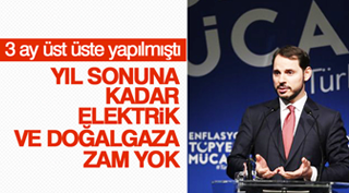 YIL SONUNA KADAR ZAM YOK